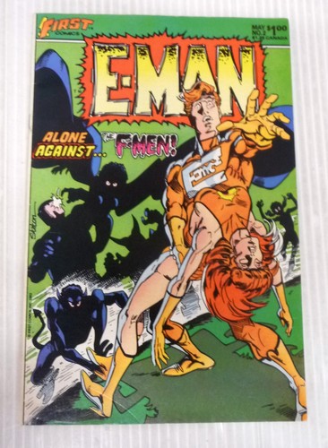Man first comics - man,