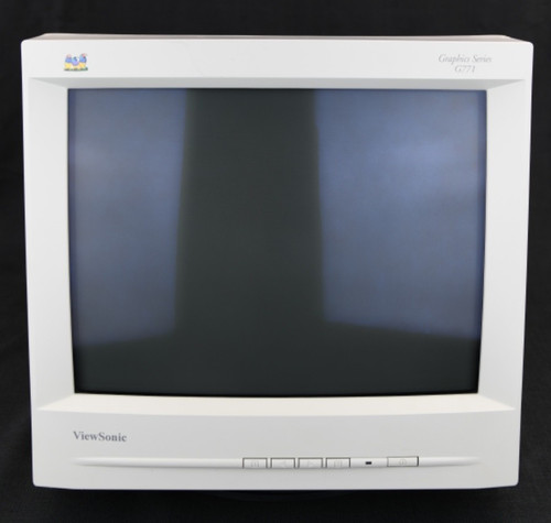 Vintage viewsonic g771 crt - vintage,