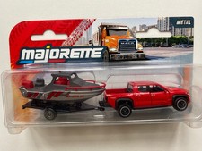 Toyota Tacoma avec remorque bateau Ma-Jore 25 - MAJORETTE 1/64