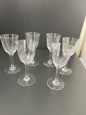 6 Verres A Porto En Cristal