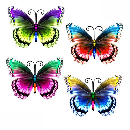 Décoration papillon
