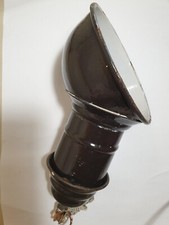 Antique Vintage Enameled Reflector Lamp 