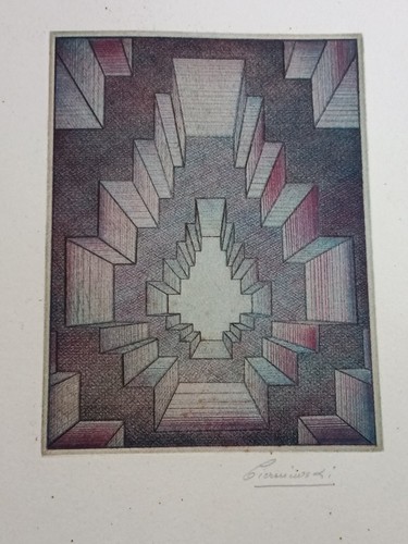 Gravure épreuve artiste - gravure, d'artiste