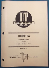 Kubota L175 L210 L225 L225DT