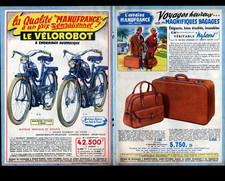 SAINT-ETIENNE (42) ARMS VESPA CAMPING MOTORCYCLES ""MANUFRANCE / BUSINESS OF THE MONTH"" 1956