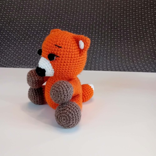Peluche renard orange - , et