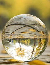 Boule De Cristal Clair Sphère De Cristal Transparente Pierre Naturelle 6cm