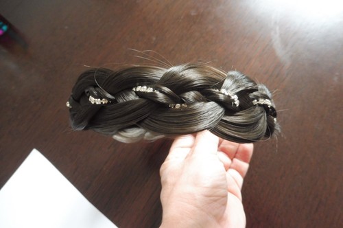 Serre tête tresse - tresse, faux