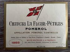 Étiquette Château La Fleur