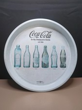COCA-COLA EVOLUTION BOTTLE TRAY 1899/1957 COCA-COLA COMPANY COLLECTION