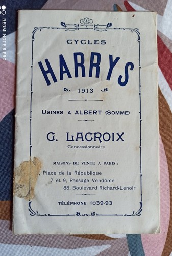 Ancien catalogue harrys - ancien,