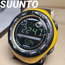 Montre-Bracelet Numérique Suunto Vector Jaune Extérieur État De Fonctionnemen...