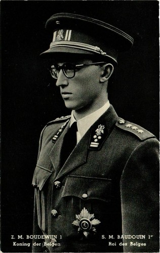 Cpa baudouin 1er - s.,