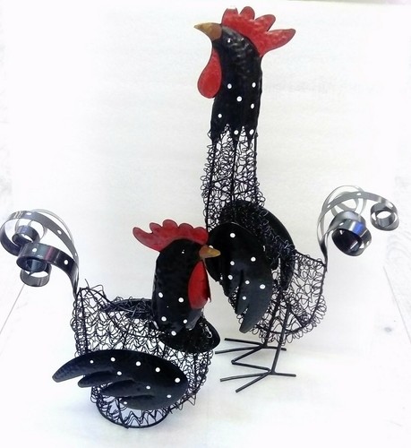Ensemble décoration coq et - décoration,