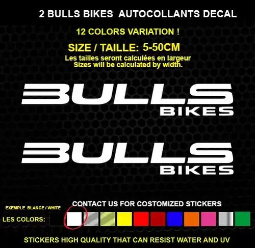 Bulls bikes autocollant - bikes,