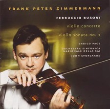 Violin Concerto, Violin Sonata No. 2, Ferruccio Busoni, Frank Peter Zimmermann, 