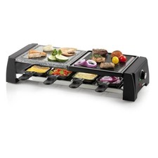 DOMO DO9190G Appareil à raclette, Grill, Pierre à cuire 8 personnes - 1200W