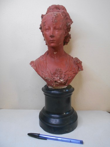 Ancien buste femme - , épreuve
