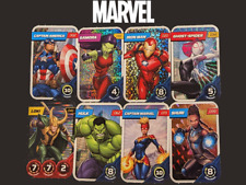 Cartes Marvel Leclerc "Défie tes héros" 2023 - Rares à l'Unité ! "Brillante"