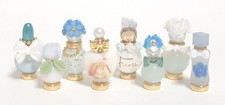 Miniature Perfume Rabbit Blue x White Set 17 Sylvanian Cosmetics