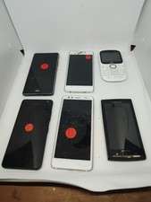📱Lot 6 Smartphones HS Pour Pieces Ou Réparation Nokia Sony Wiko Microsoft + KDO
