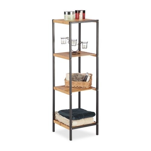 étagère bambou meuble de - meuble,