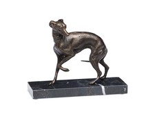Statuette de lévrier/chien de