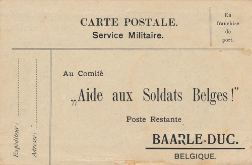 Carte postale service - carte,