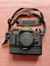 CANON AE1 PROGRAM boitier noir nu avec son winder, courroie, œilleton origine
