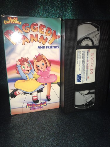 Raggedy ann friends vhs - raggedy,