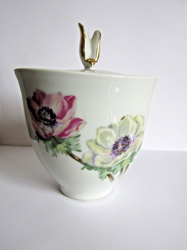Ancien sucrier porcelaine de - ancien,