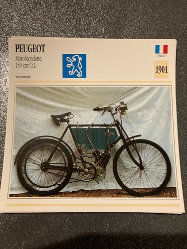 Carte fiche moto collection - fiche,