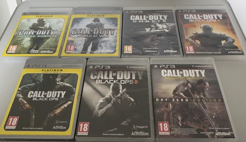 Lot jeux call duty ps3 - call,