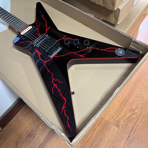 Washburn dimebag red lightning - red,