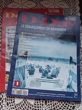 Revue Guerre 39/45 De Paris à Berlin Le débarquement en Normandie+ cartes poster