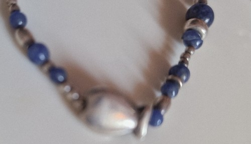 Bracelet argent clio - bracelet, blue