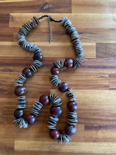 Collier ethnique vintage - collier,