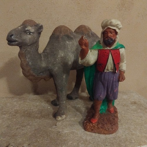 Rare ancien santon - ancien, devineau