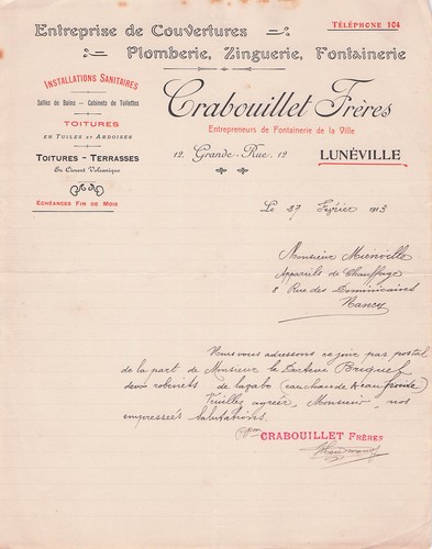 Luneville plombier - luneville,
