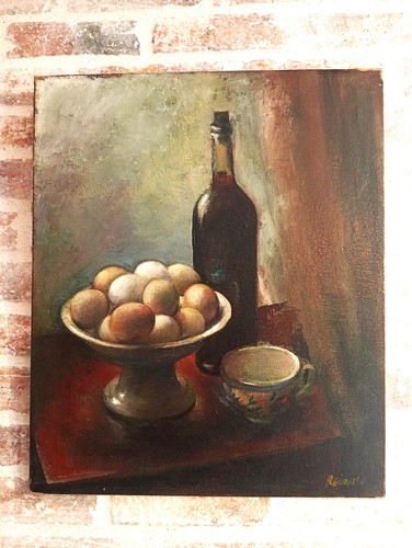 Tableau ancien huile sur - ancien,,
