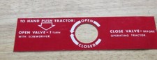 OEM Wheel Horse D hydro trans Decal NEW OLD STOCK