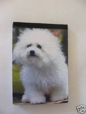 Carnet aimanté à feuilles détachables -  BICHON FRISE