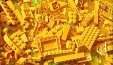 LEGO Vrac 250g jaune et jaune