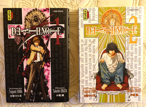 Manga death note - note, 1
