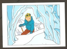 HERGE grande carte double BD