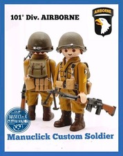 PLAYMOBIL Custom WW2 SOLDAT DE