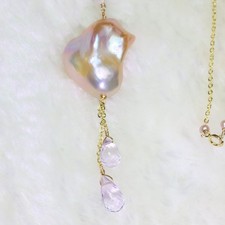 collier en améthyste perle