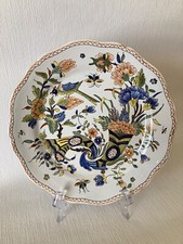 Desvres - Assiette décor