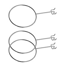 Support de rangement  robuste pour basket-ball, panneau perforé, diamètre 12,4