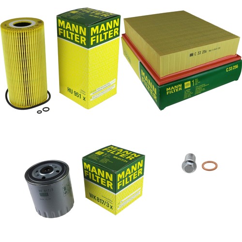 Mann inspection set pour - inspection,